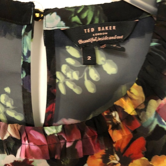 Ted Baker Floral Top, Blouse - Picture 2 of 2